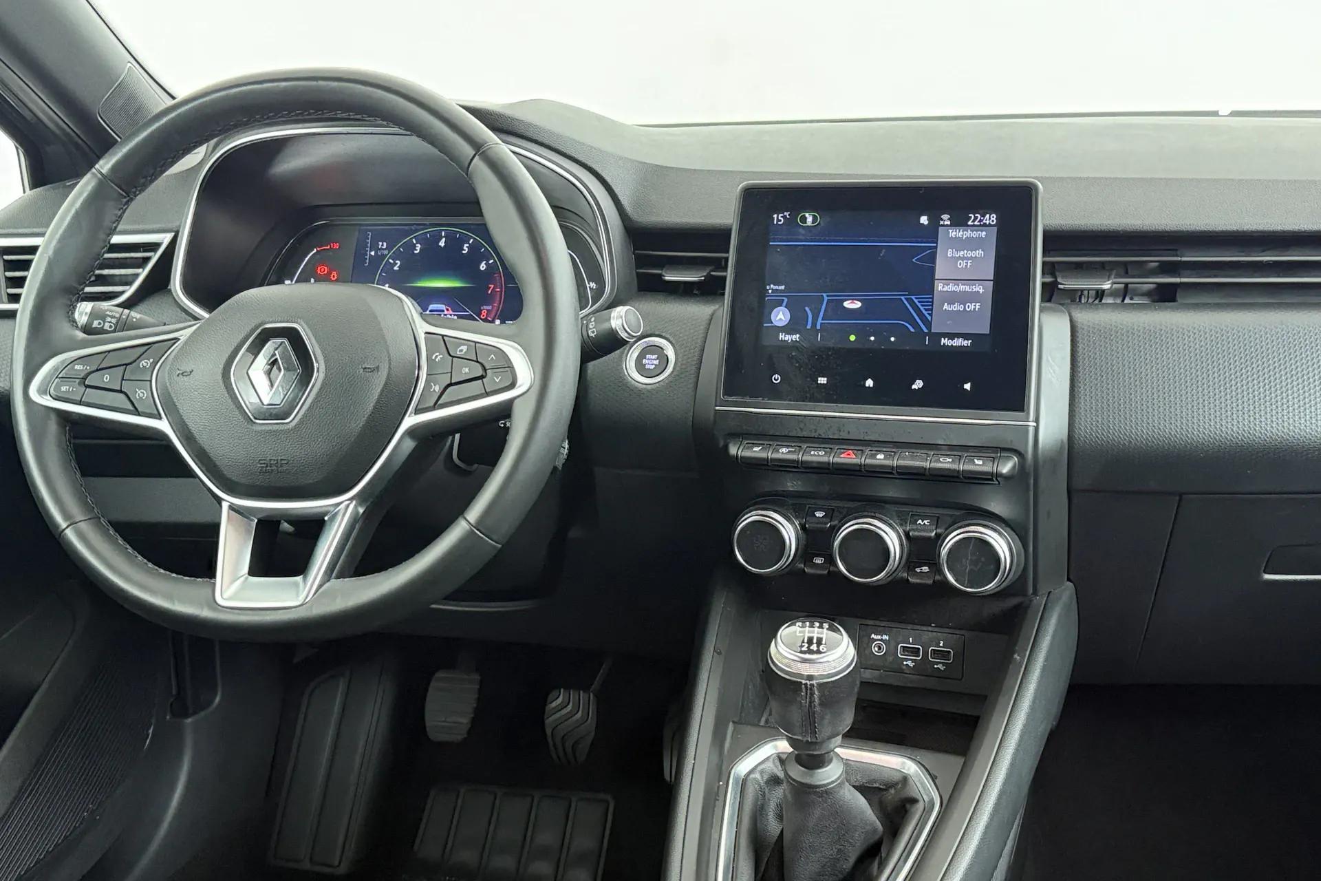 Renault Clio V Nice vue 4 Renault Clio V en leasing sans apport à Nice — vue 4